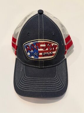 Ron Jon Surf Shop Trucker Hat - Navy & Red
